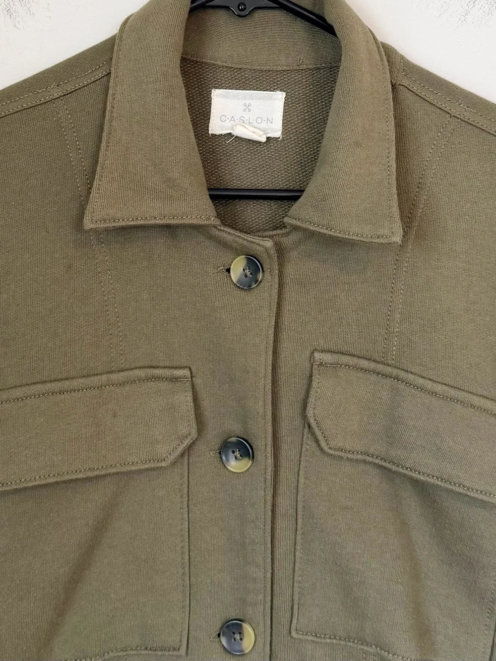 Caslon olive green